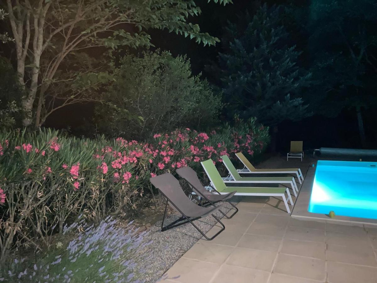 Maison Avec Piscine Chauffee Entre Mer Et Montagne Montauriol  Dış mekan fotoğraf
