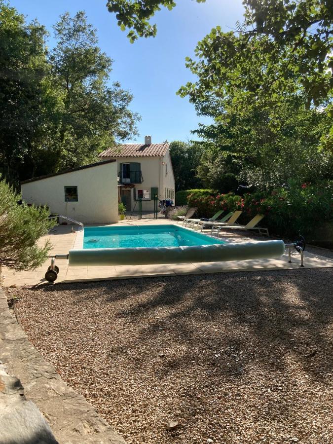 Maison Avec Piscine Chauffee Entre Mer Et Montagne Montauriol  Dış mekan fotoğraf